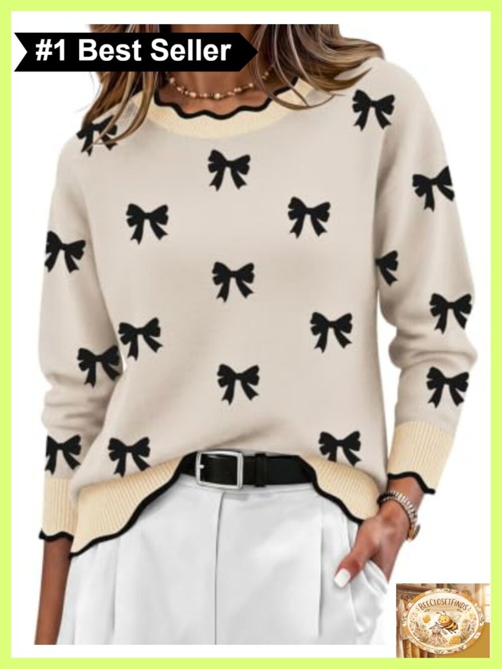 Zeagoo Women's Long Sleeve Pullover Sweater Loose Fit Knit Fall Winter Top
